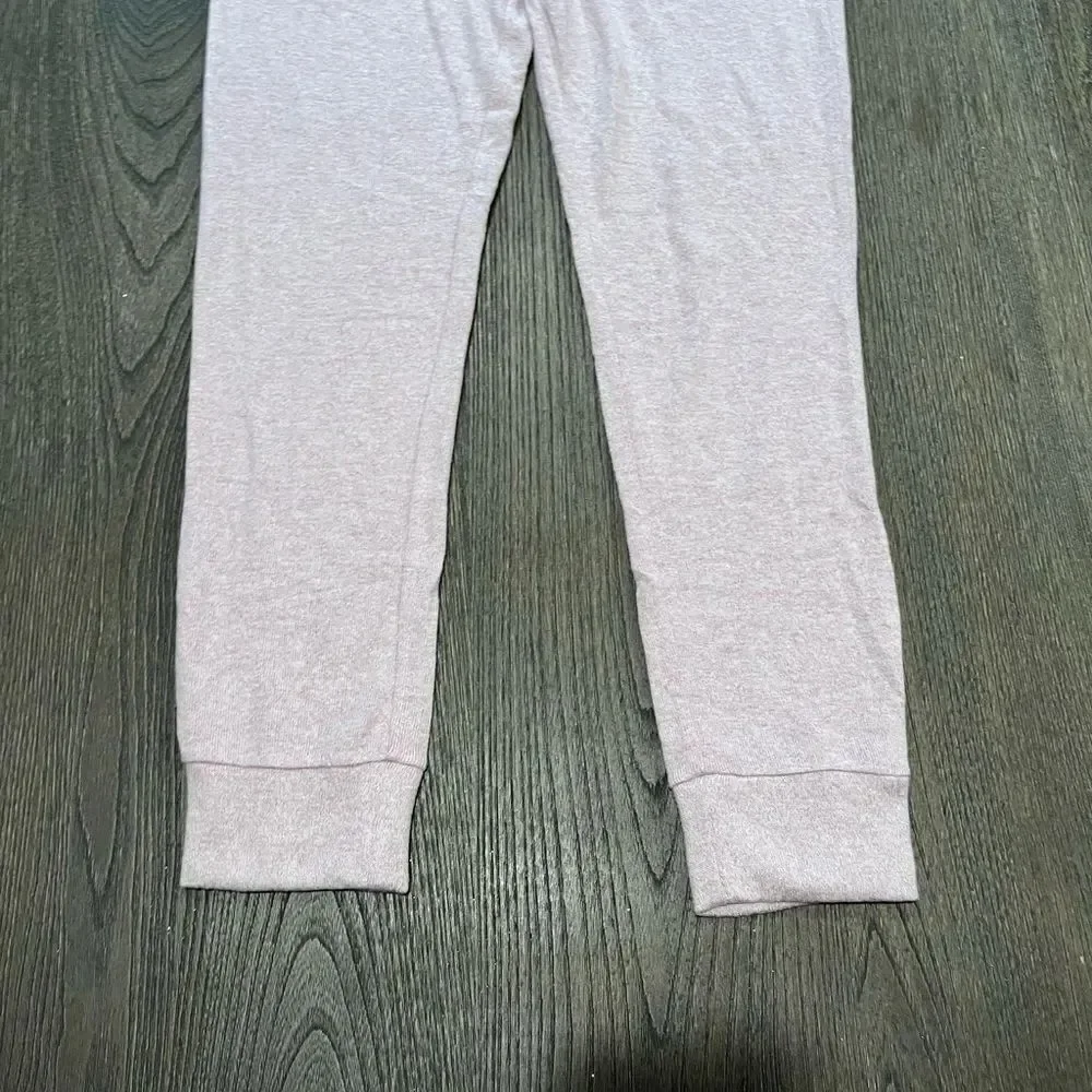 NWOT Zella Light Pink Knit Jogger Sweatpants Size L 10/12